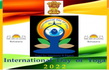 International Day of Yoga 2022 in Francistown